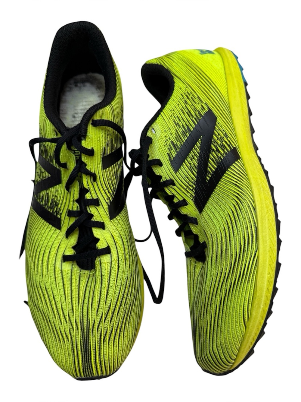 New Balance XC Seven v2 Track Spike Mens Size 9 Hi-Lite/ Black